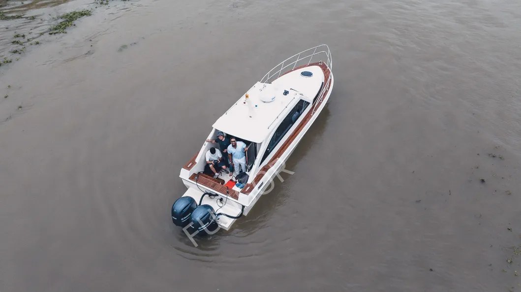 Rigid FRP Yacht Engine View