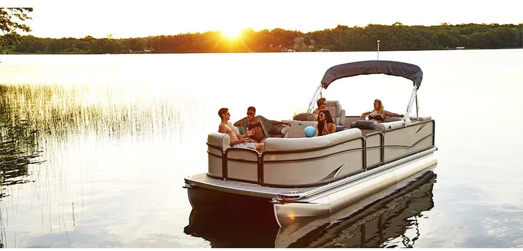 Pontoon Boat Detail 1