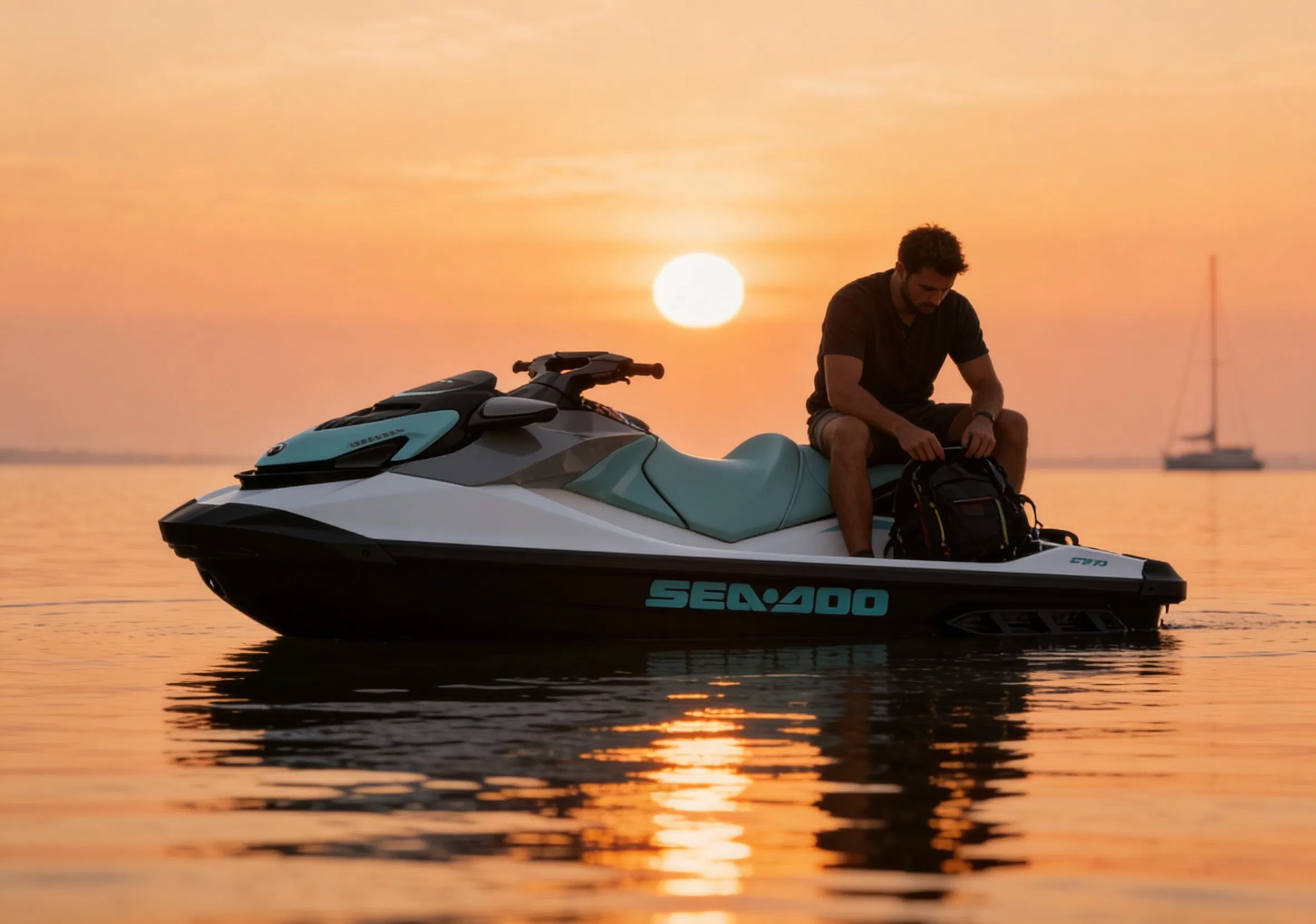 Bombardier Brp Sea-Doo Jetski 1-3persons 130HP Gti 130 Closed-Loop Cooling System
