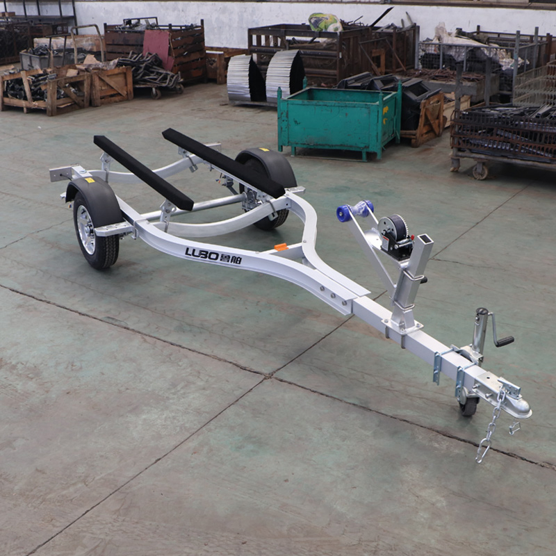 China Lubo Wholesale Small Aluminium Boat Trailer Jet Ski Trailer Aluminum
