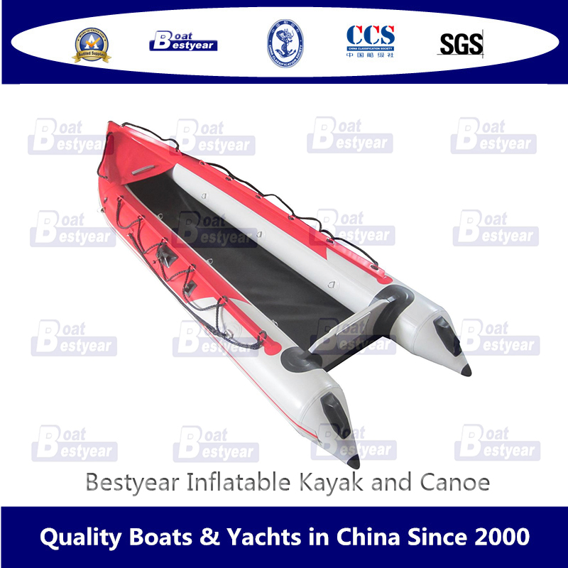 Bestyear 3.7m 4.3m 4.8m Inflatable Kayak and Canoe for Two or Three People