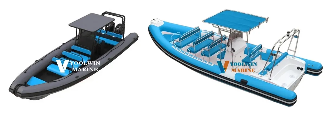 860 Aluminum Passenger RIB Boat