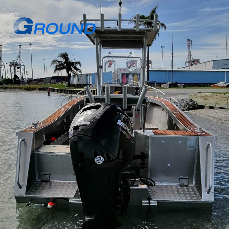 5.8m 19FT Welded Deep V Centre Console Aluminum Boat for Fishing