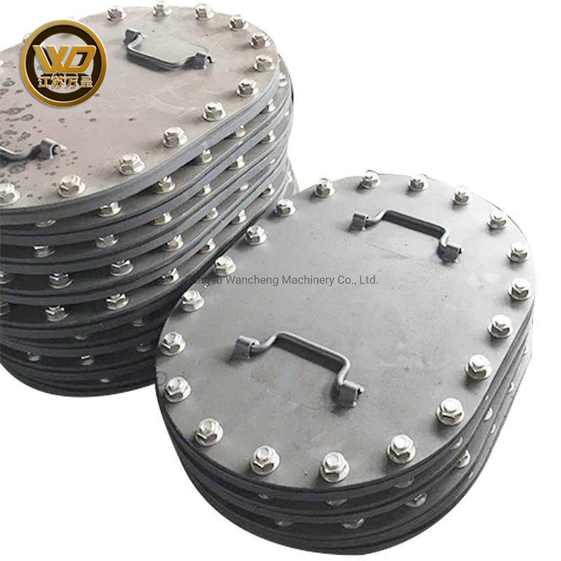 Customized Marine Boat Steel/Aluminum Alloy Watertight Round Manhole Cover for Ship