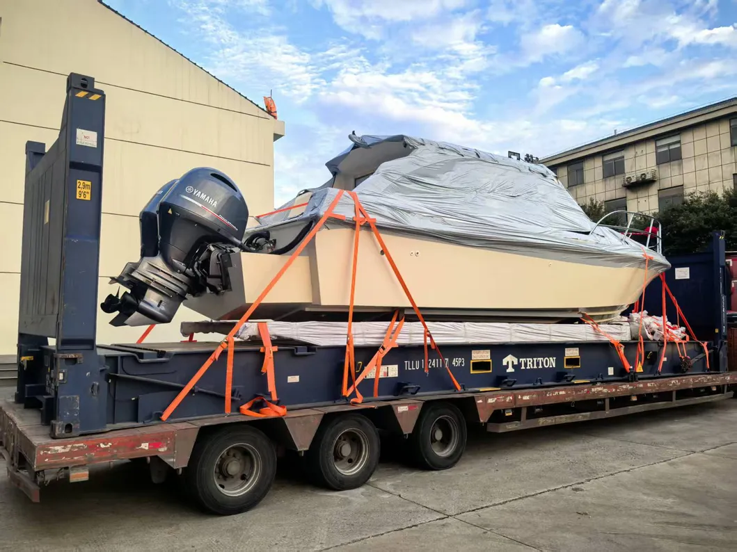 Rigid FRP Yacht Main View