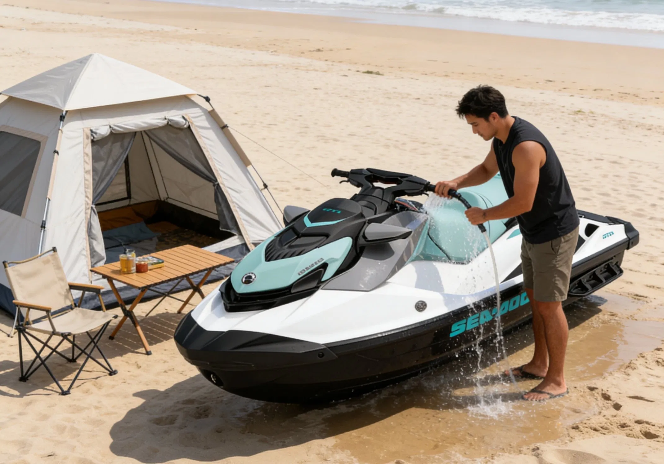 Bombardier Brp Sea-Doo Jetski 1-3persons 130HP Gti 130 Closed-Loop Cooling System