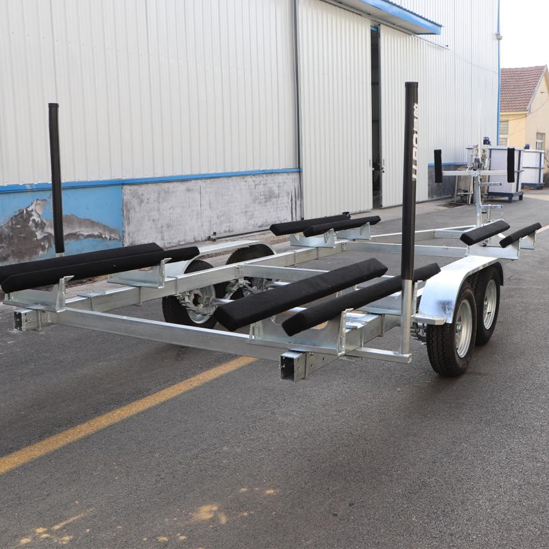 Pontoon Trailer Lubo Boat Trailer Single Tandem Triple Axle Trailer for Pontoon
