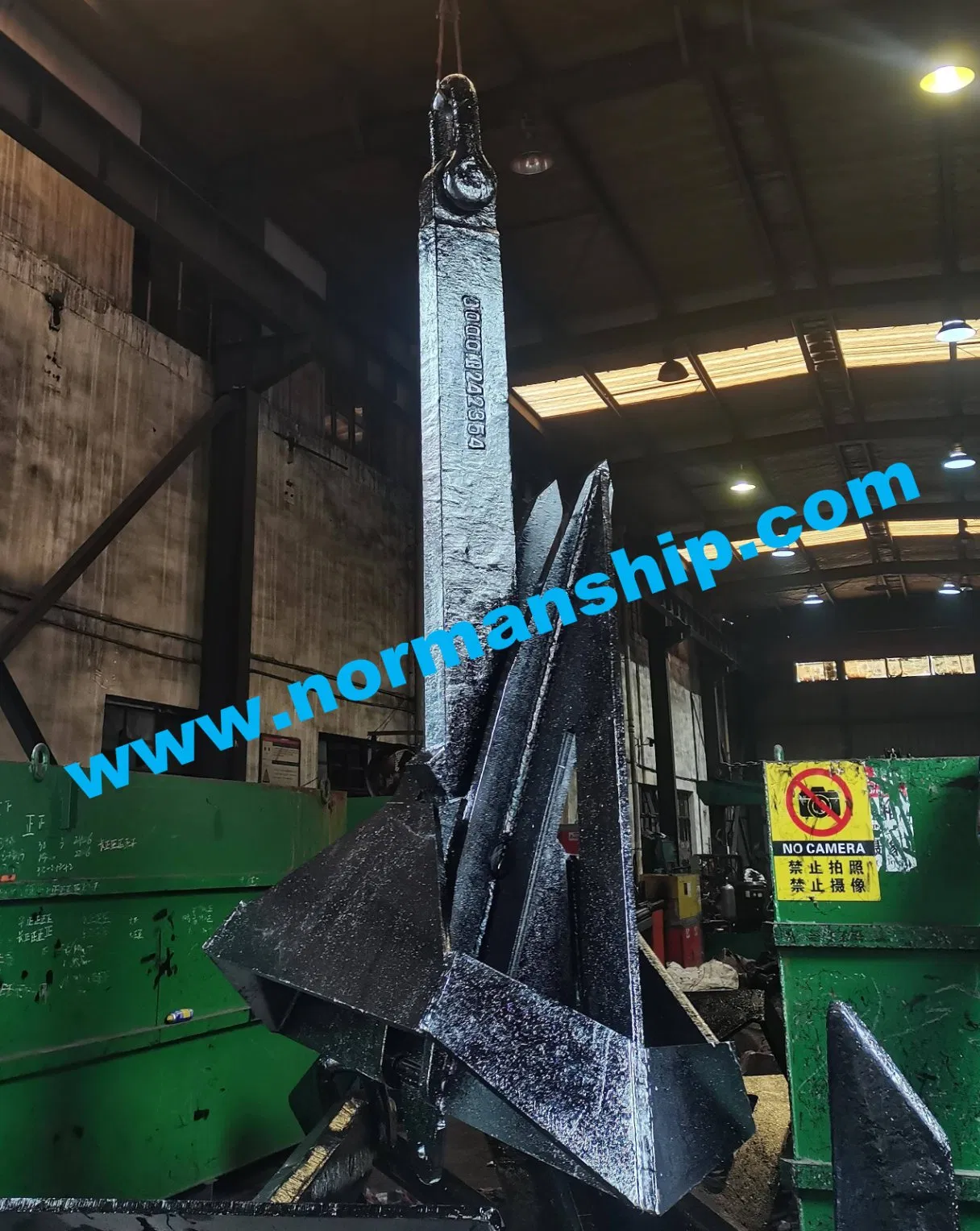Mooring Equipment of 3t Stainless Steel/Steel Black Painted Marine Boat Ship Vessel Mooring Flipper Delta Anchor with CCS Certificate