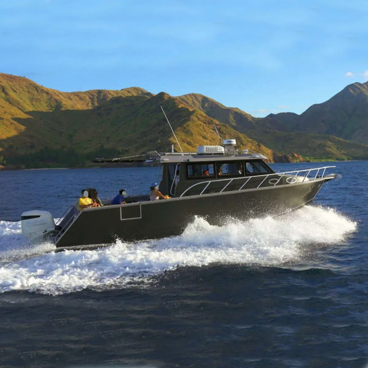 Aqualand 39feet 11.6m Aluminum/Aluminium/Rescue /Pilot/Patrol/Passenger/Ferry/Pleasure/Cabin Houseboat/Speed/Rib/Diving/Fishing/Motor/Party/Cruiser/Yacht /Boat