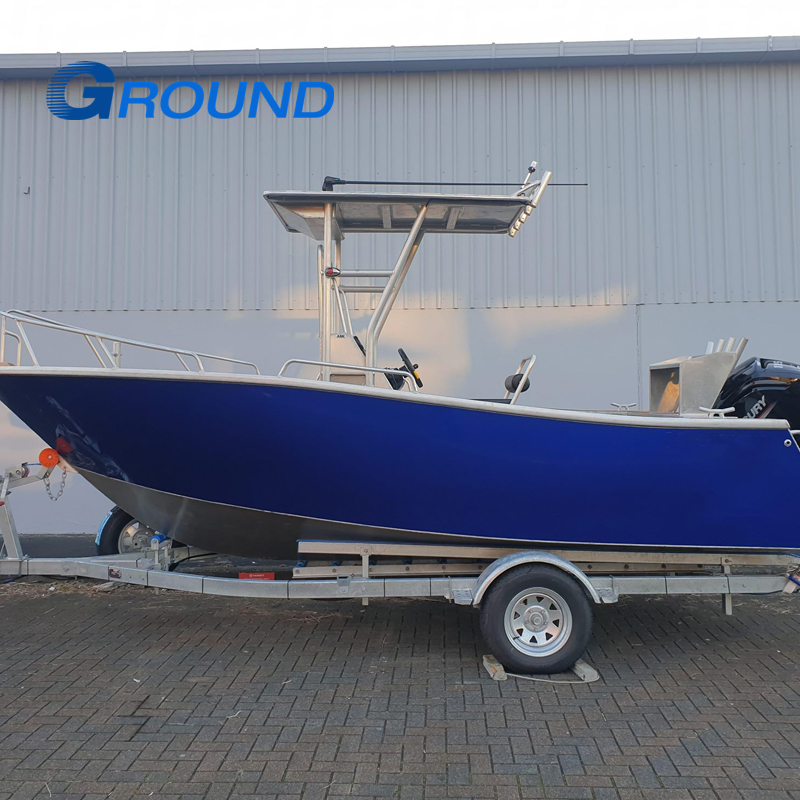 5.8m 19FT Welded Deep V Centre Console Aluminum Boat for Fishing