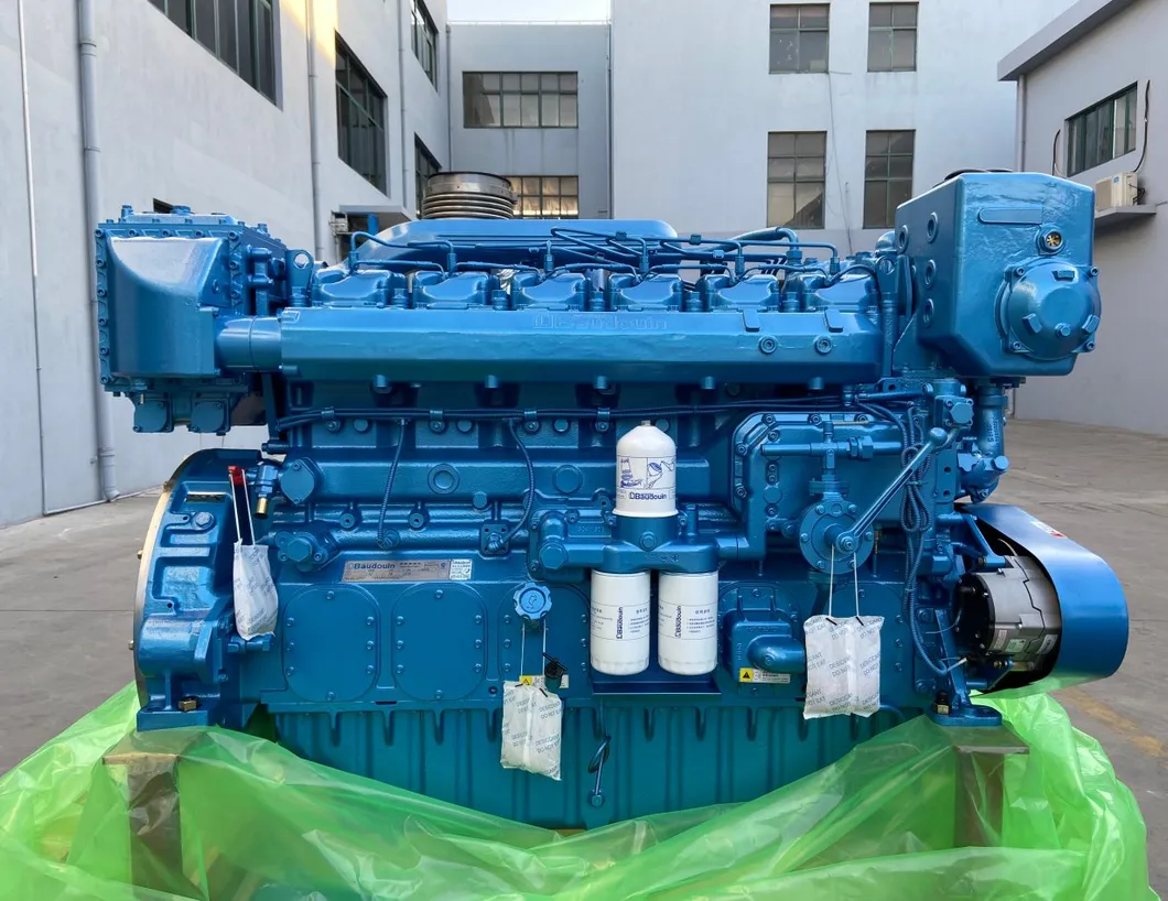 Marine Diesel Engine Technical Drawing