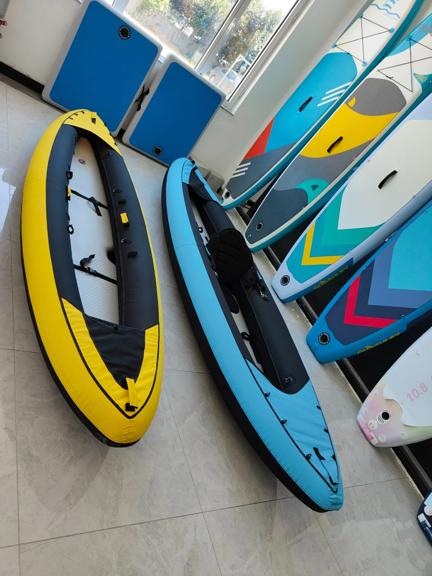 2 Person Inflatable Fishing Boat Kayak