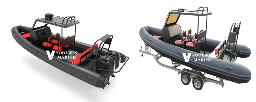 760 Aluminum Passenger RIB Boat