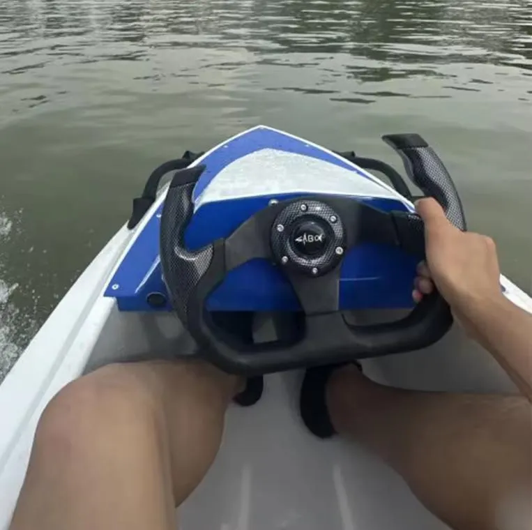 Electric Mini Jet Boat Side Profile