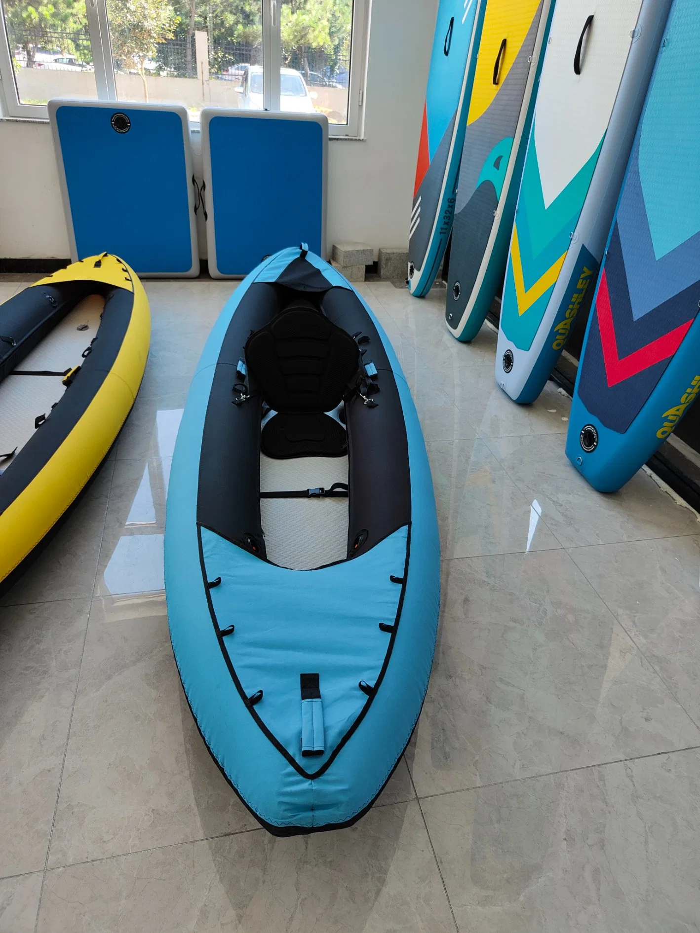 2 Person Inflatable Fishing Boat Kayak