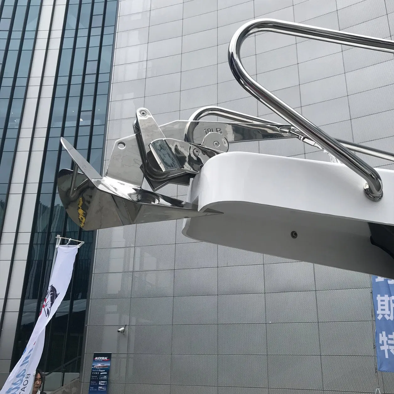 Mirror Polished 316 Stainless Steel H-Q Boat Anchor Delta Anchor for Yacht