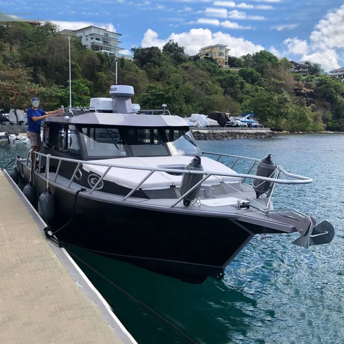 Aqualand 39feet 11.6m Aluminum/Aluminium/Rescue /Pilot/Patrol/Passenger/Ferry/Pleasure/Cabin Houseboat/Speed/Rib/Diving/Fishing/Motor/Party/Cruiser/Yacht /Boat