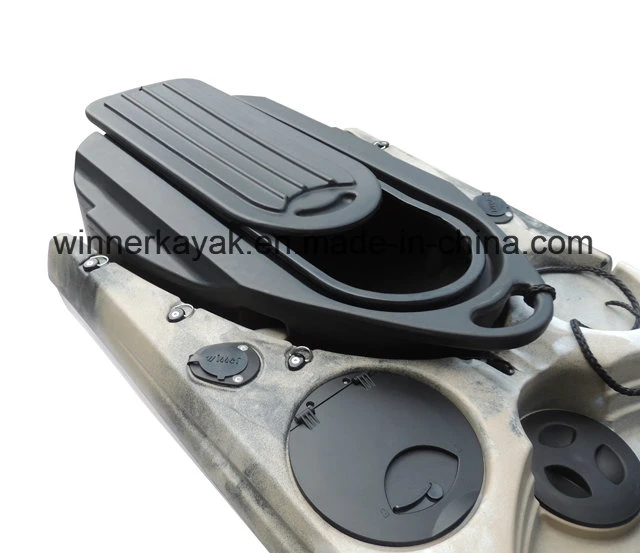 The Top Design Single Fishing Kayak with Paddle