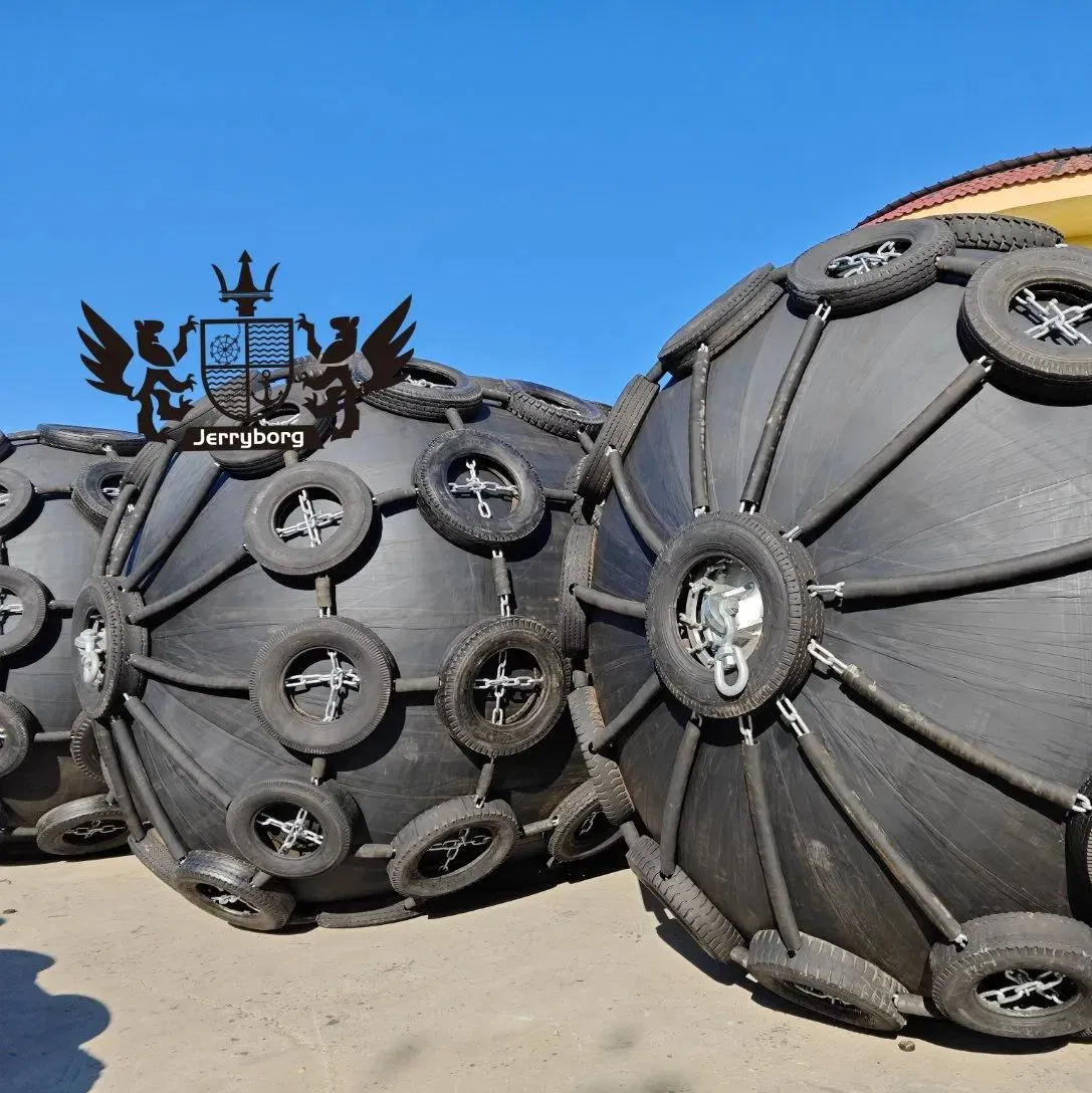 Floating Pneumatic Rubber Fender Marine Boat Yokohama Fender with Repair Kit Accessories