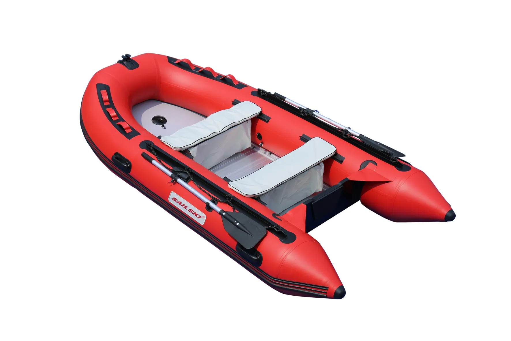 Sailski 3.3m Inflatable Boat for 5 Person (PVC or Hypalon, Aluminum floor)