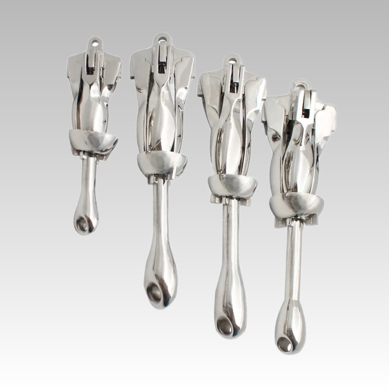 Boat Accessory Precision Stainless Folding Boat Anchor