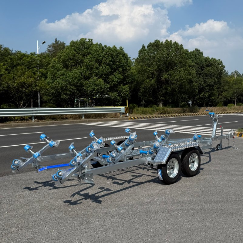 Galvanized 2t Tandem Axles Jet Ski Trailer Boat Trailer for Sales
