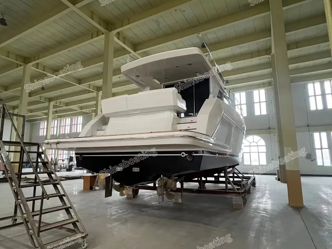 Luxury Yacht Side View