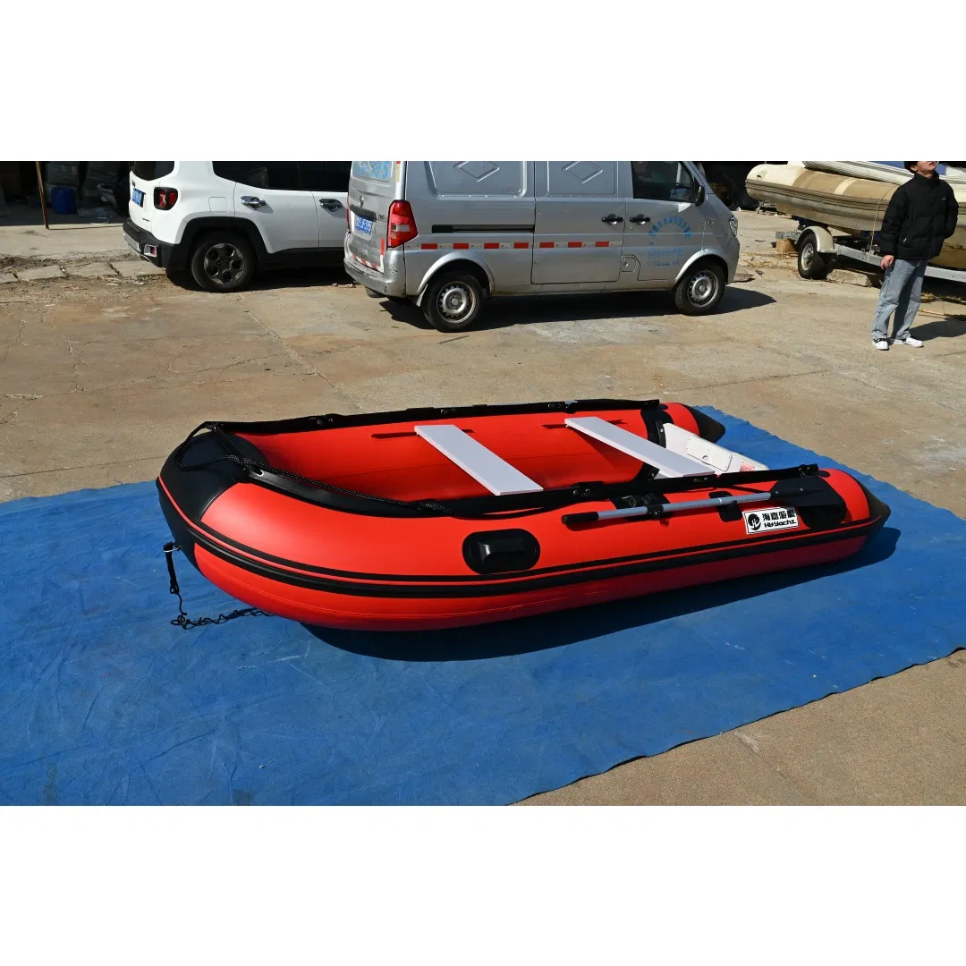3.8m with Aluminium Floor for Fishing PVC/Hypalon Inflatable Sport Boat