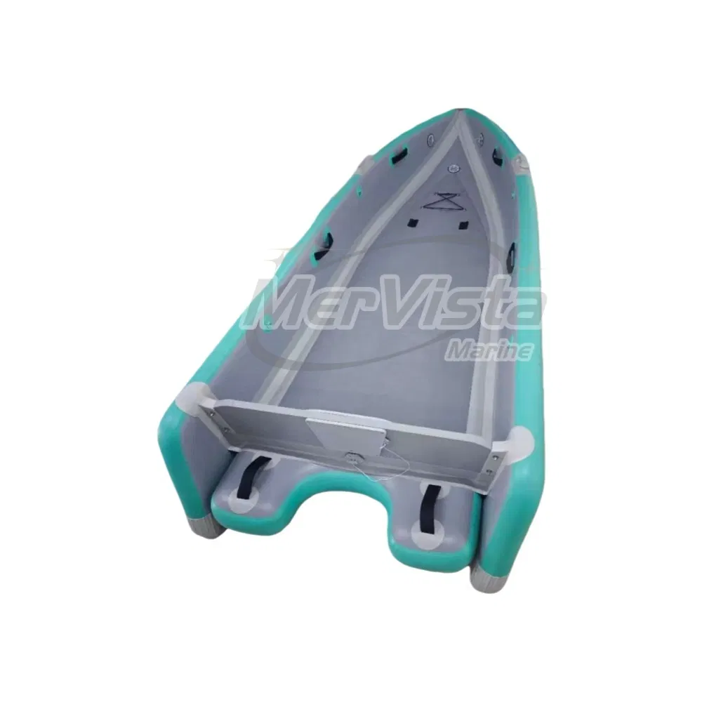 Mervista Marine Gray Green Inflatable Canoe Best for Sea Fishing