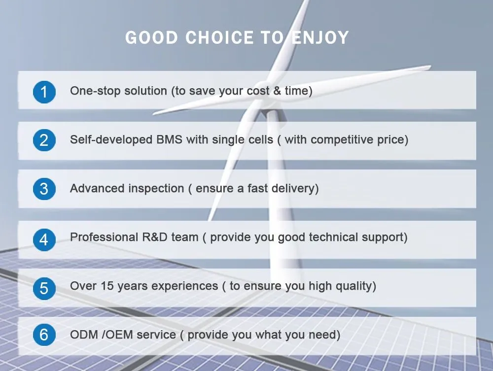 Customized LiFePO4 Solutions