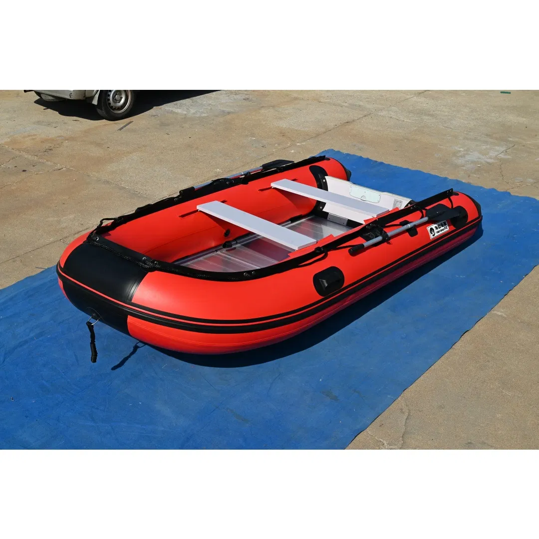 3.8m with Aluminium Floor for Fishing PVC/Hypalon Inflatable Sport Boat