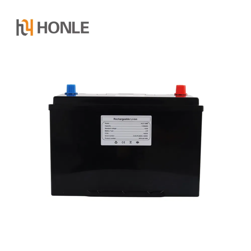Honle Auto Parts Accesorios Para Coche Deep-Cycle 12.8V 60ah 80ah for Boat Golf LiFePO4 Lithium Battery