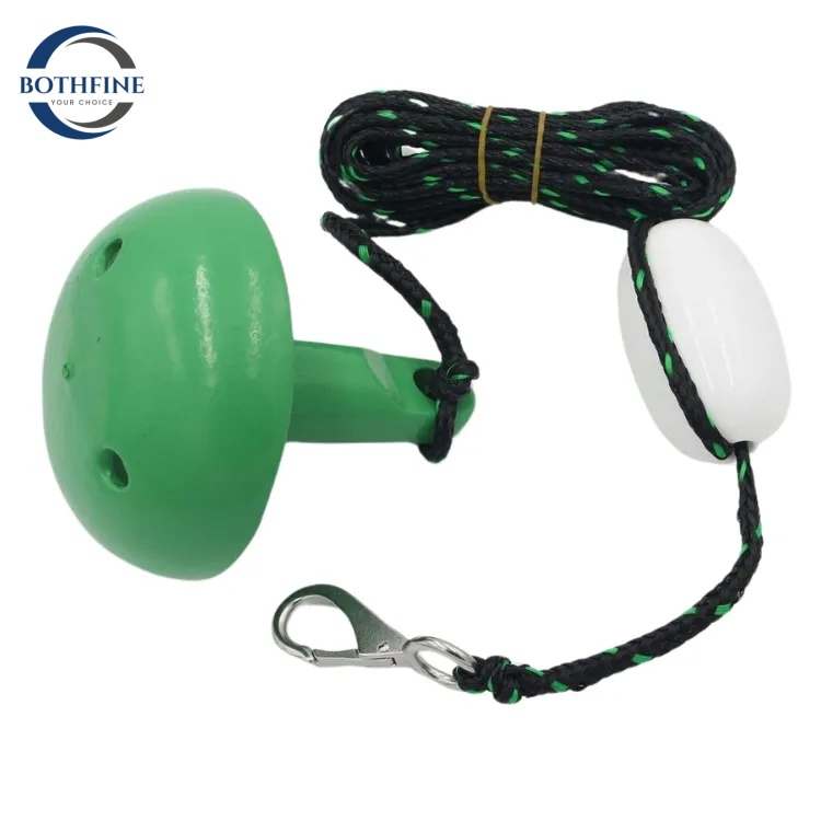 Factory Price of Steel Mushroom Boat Anchors - Black PVC Coated