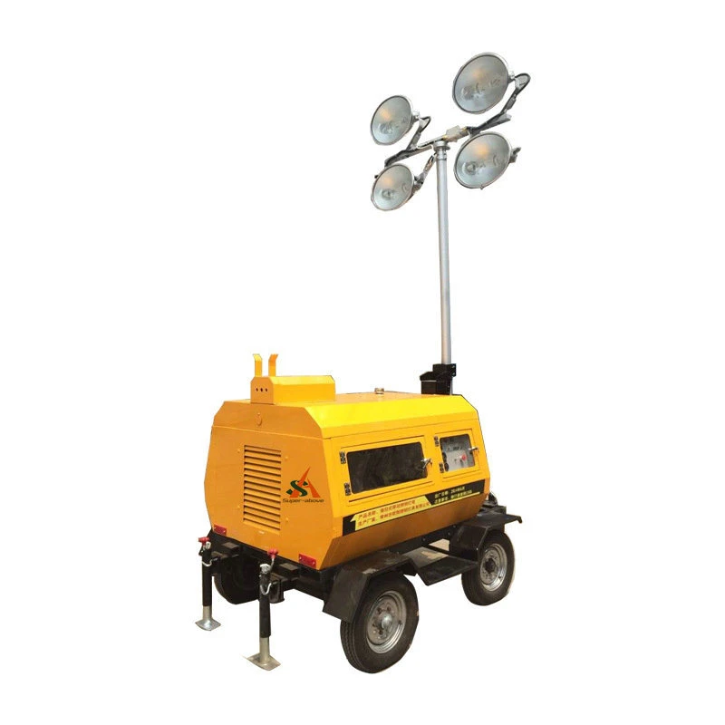 High Quality Outdoor Light Tower Diesel Generator Lighting