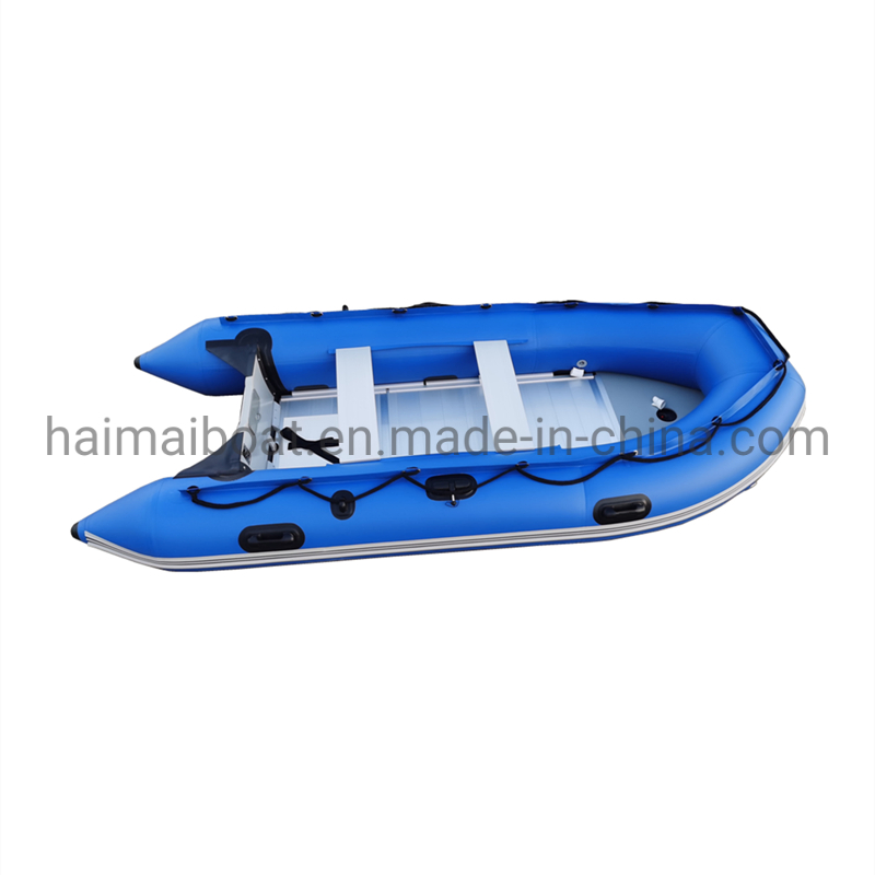 China Small Sailing Boat Inflatable Transea Boat Kayak Fishing Boat Offshore Rescue Yacht Semi Rigid Rib Boats Easy Folding Boats Angling Fishery Boat with CE