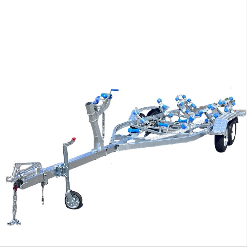 Galvanized 2t Tandem Axles Jet Ski Trailer Boat Trailer for Sales