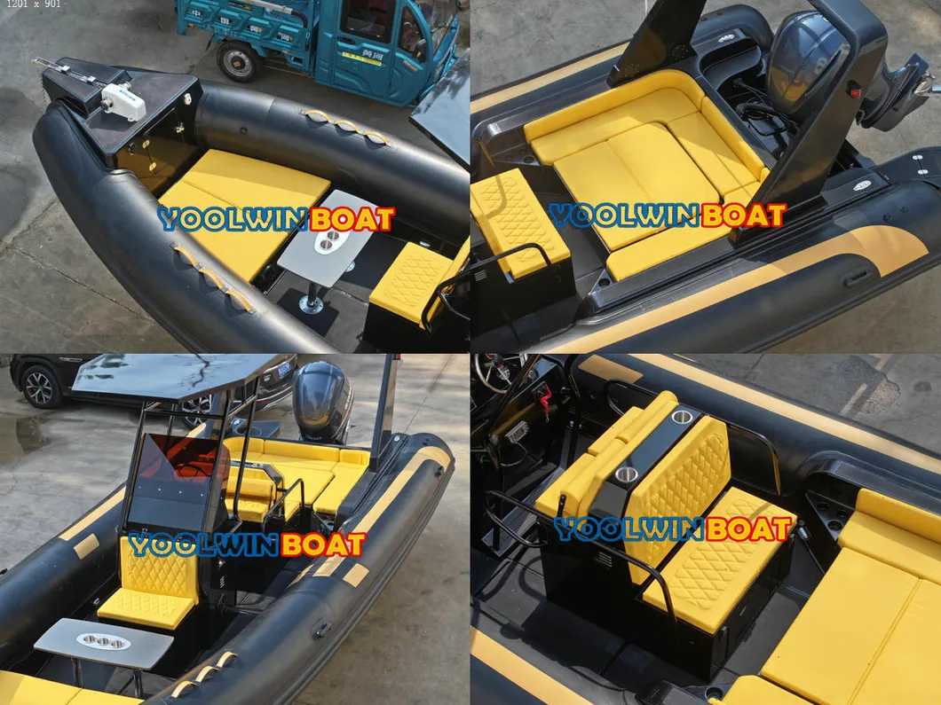 Luxury Aluminum RIB Boat