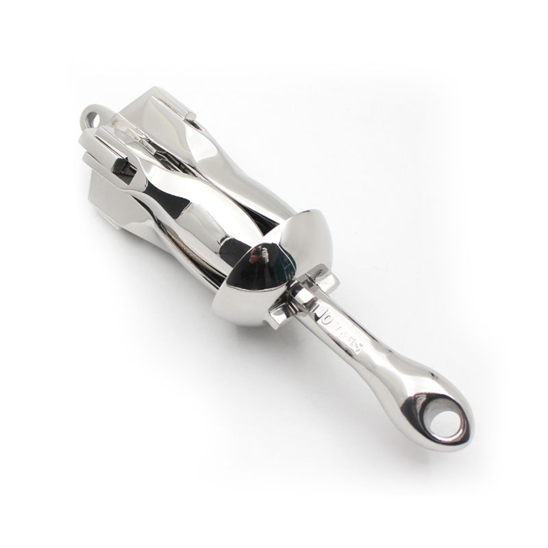 Marine Hardware Accessories Boat Anchor Stainless Steel Folding Anchor