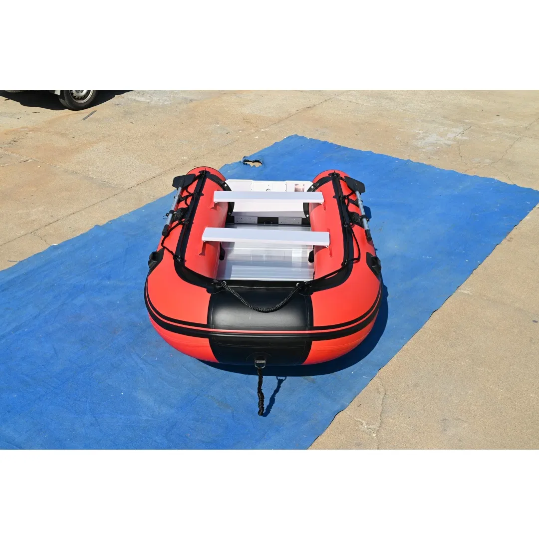 3.3m 1.2mm Red Inflatable Boat PVC Malaysia Cheap Fishing Inflatable Boat