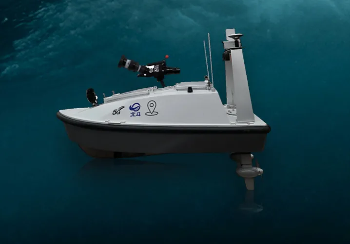 Unmanned Firefighting Boat