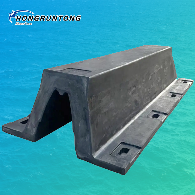 China Factory Pianc V300h/400h/500h/1000h Front/Face Panel PE Plate/Pad SA Super Arch V Type Rubber Fender Price for Dock/Boat/Port/Marine/Berthing/Jetty Bumper