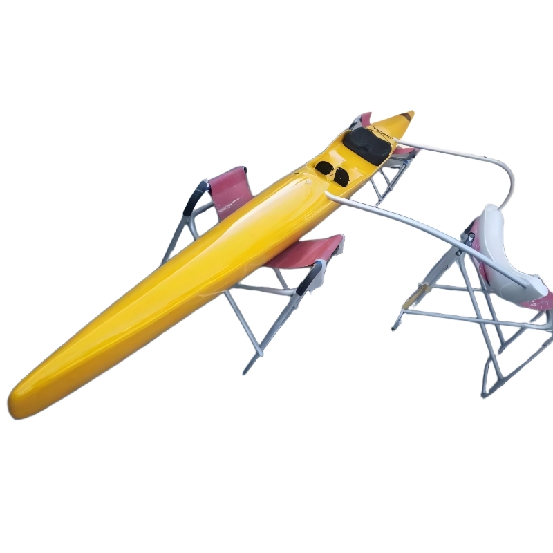 Lightweight Oc1 Outrigger Canoe for Solo Ocean Paddling