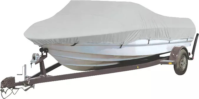 Waterproof Trailerable Boat Cover with 150d/600d Solution-Dyed Polyester for Marine Use