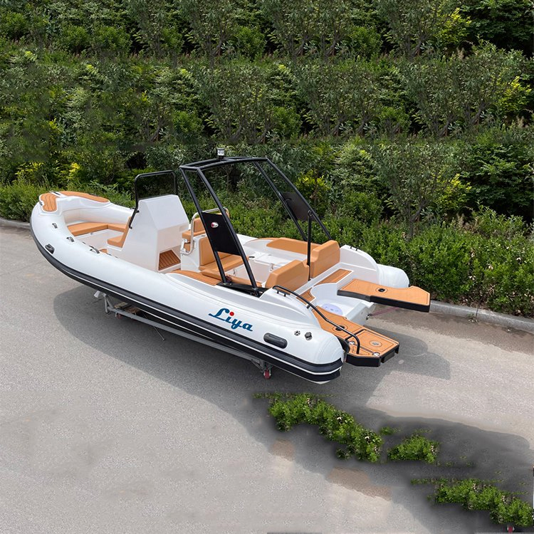 Liya 11FT to 27FT China Rigid Inflatable Boat Manufacturer Hypalon Rib Boat for Sale