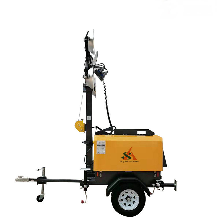 Super-Above Hydraulic Portable Lighting Tower Emergency Lighting