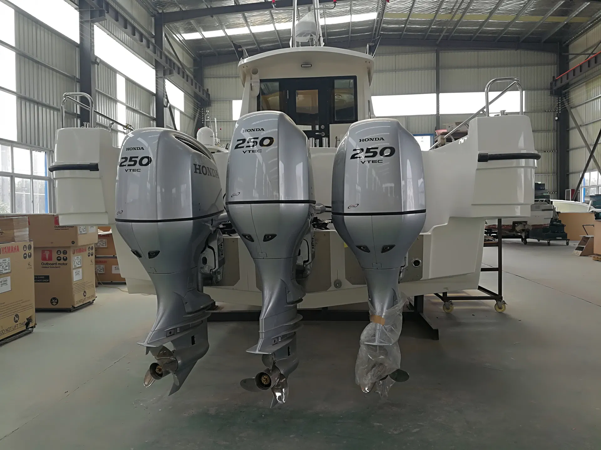 High Speed Boat Interior