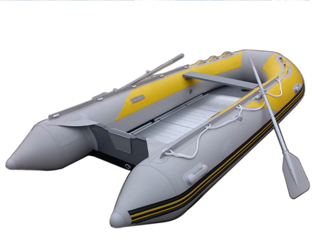 Funsor Inflatable Fishing Boat with Folding Aluminum Floor (D Series 2.0m-4.8m)