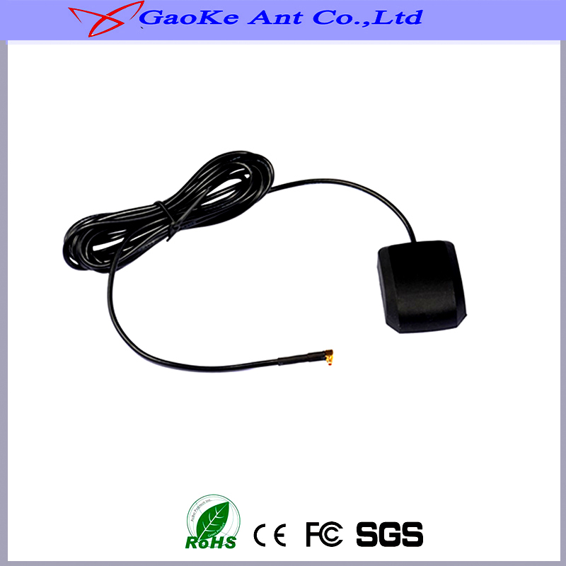 GPS Active Antenna/External Antenna, Car Marine GPS Antenna with MMCX Connector 28dBi High Gain GPS Antenna
