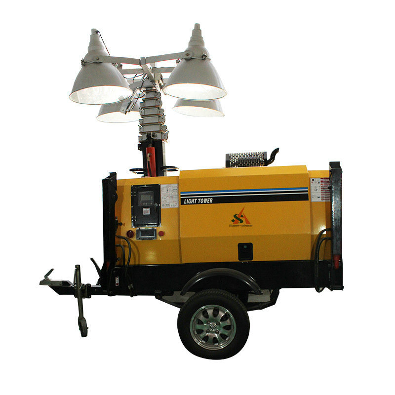 Super-Above Hydraulic Portable Lighting Tower Emergency Lighting