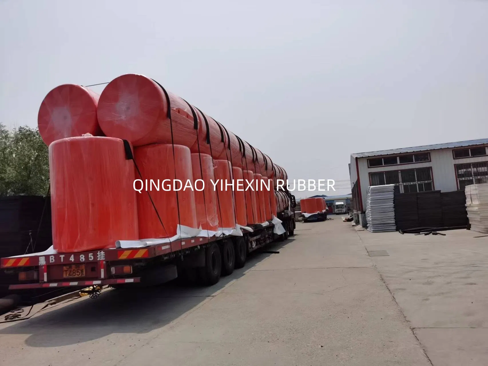 EVA Boat Foam Filled Solid Marine Fenders with Polyurethane for Ships/Vessels/Fishing Boat/Warships